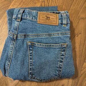 Vtg Lauren Jeans Co Ralph Lauren Classic Straight Jeans Sz 2 Petite 2P Women's